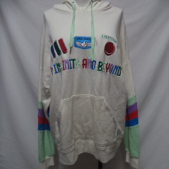 Pixer Boxlunch Universe Disney Pixar Lightyear Buzz Hoodie Top Women Size Sz XL - Picture 1 of 10